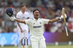 Jaiswal Aims to Shatter Gavaskar's 49-Year-Old Record in Edgbaston Test
OR
Yashasvi Jaiswal Eyes Historic Milestone: Nears Gavaskar's Record in Edgbaston Test
OR
India's Jaiswal on Verge of Record: Chasing Fastest 2,000 Test Runs vs England
