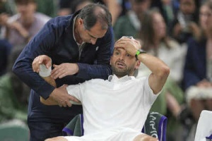 Injury Ends Dimitrov's Wimbledon Run After Commanding Performance Against Sinner