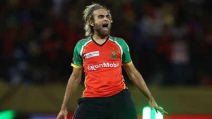 Imran Tahir, 46, defies age with record-breaking CPL performance, Guyana Amazon Warriors dominate.