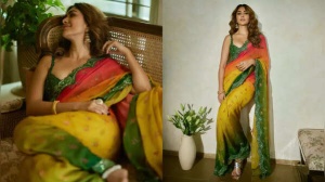 Mrunal Thakur's Ganesh Chaturthi Saree: A Devotional Statement in High Style