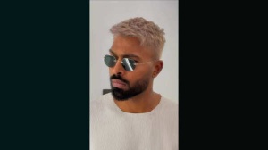 Hardik Pandya's Asia Cup 2025 Arrival Turns Heads with Bold Blonde Transformation