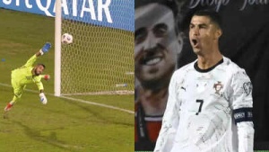 Ronaldo, 40, Defies Age with Stunning Volley in World Cup Qualifier; Watch the Goal That's Electrifying Fans