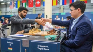 FIDE Grand Swiss: Chess Prodigy, 14, Holds Champion Gukesh to Draw; Vaishali Leads Women's Field