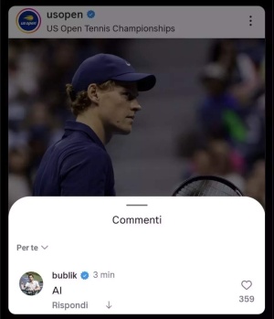 US Open: Bublik Calls Sinner 