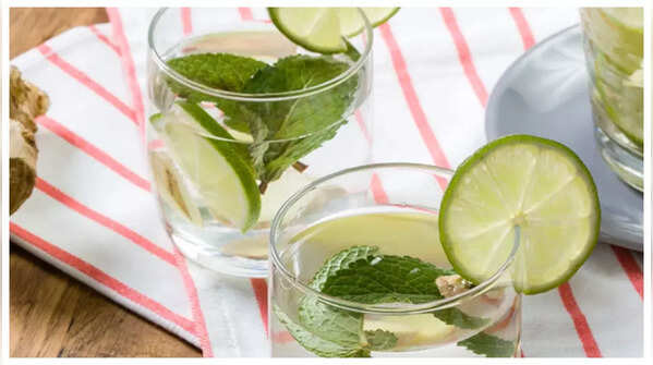Ginger and Mint Water