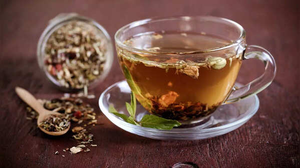 Sip warm herbal teas