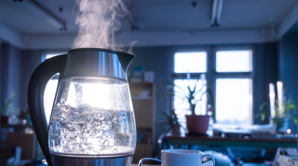 Sipping warm water at regular intervals