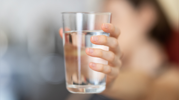 Not drinking enough water throughout the day
